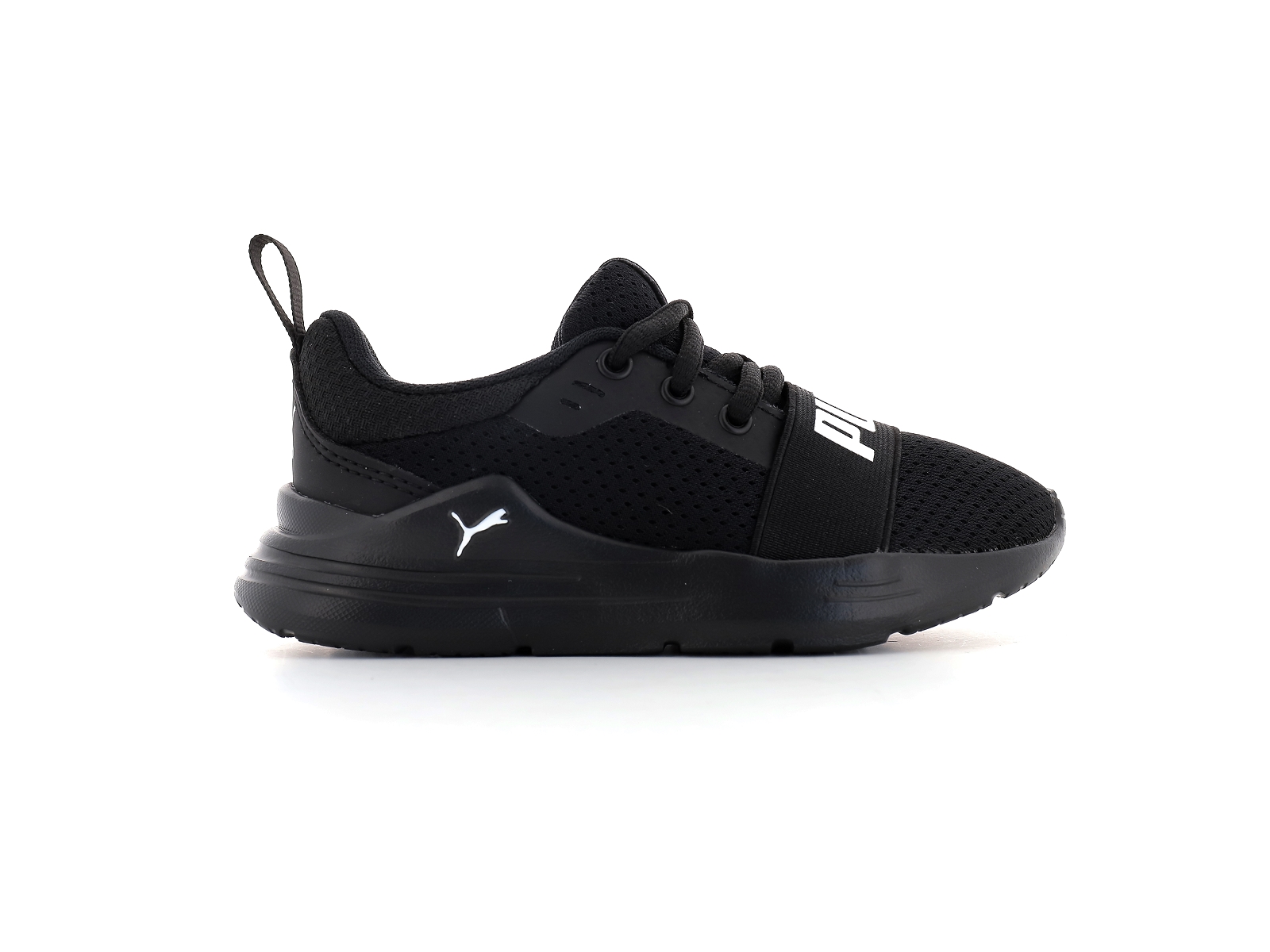 Puma-374216 Matières combinées Noir