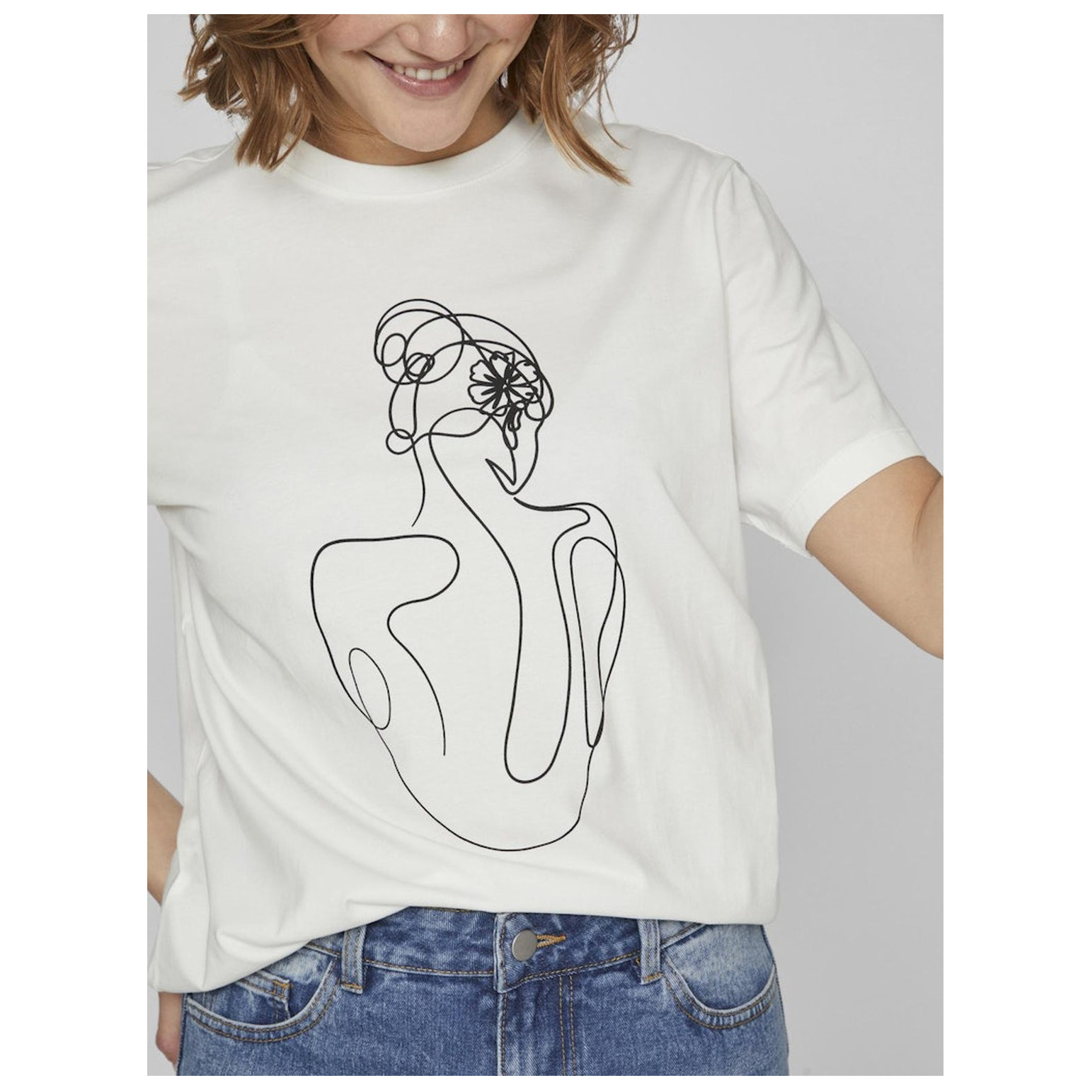 Vila VISYBIL WOMAN S/S T-SHIRT