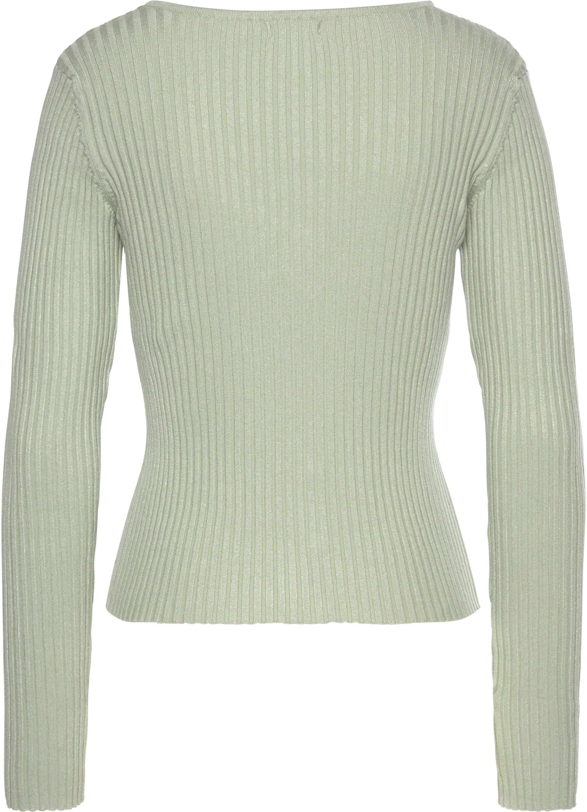 LASCANA V-Ausschnitt-Pullover in mint