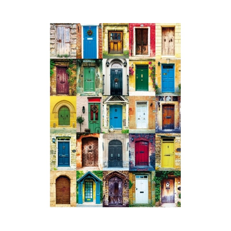 Puzzle 1000 pièces - Les portes