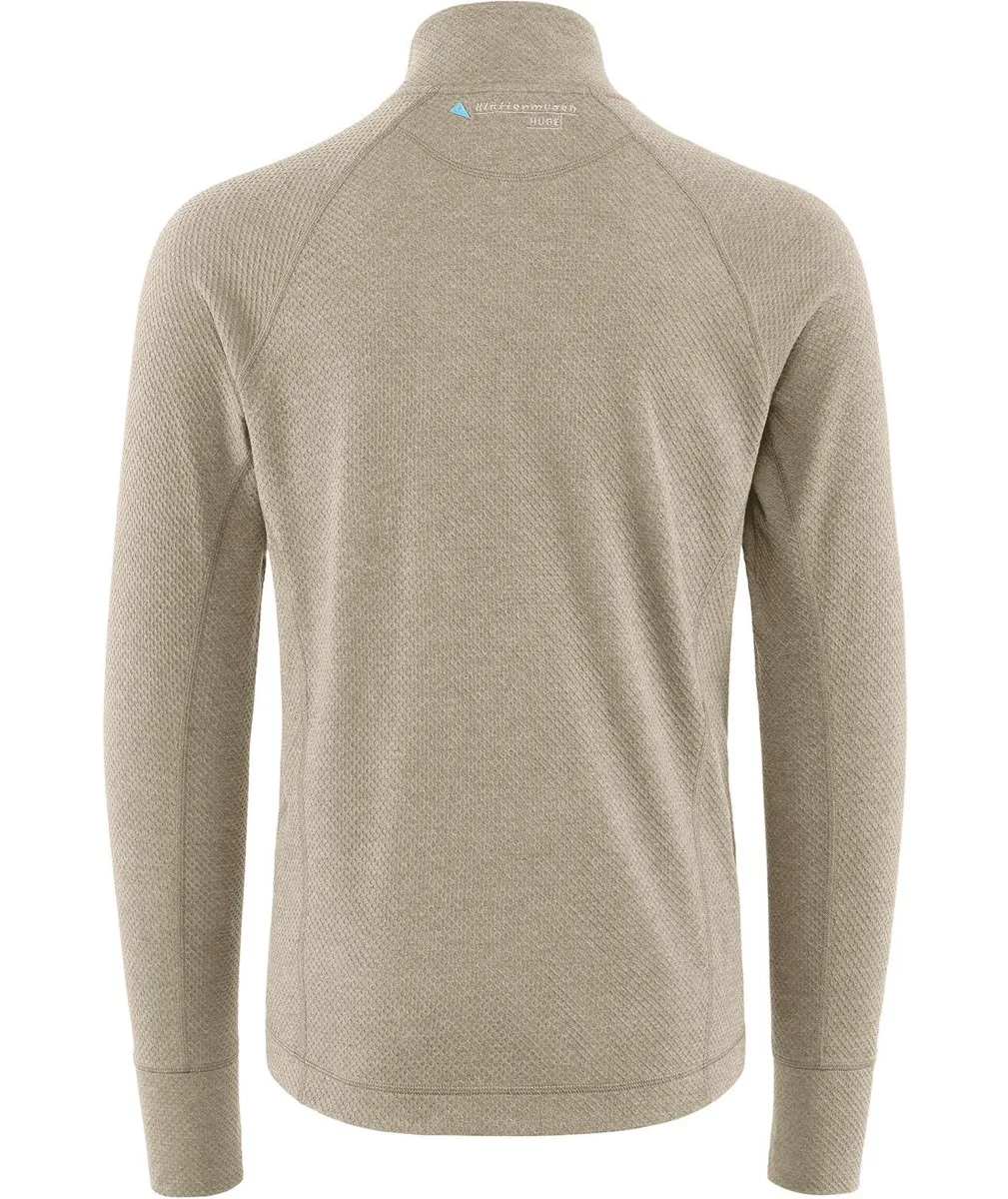 Klättermusen Men's Huge Half Zip Sweater Silver Green