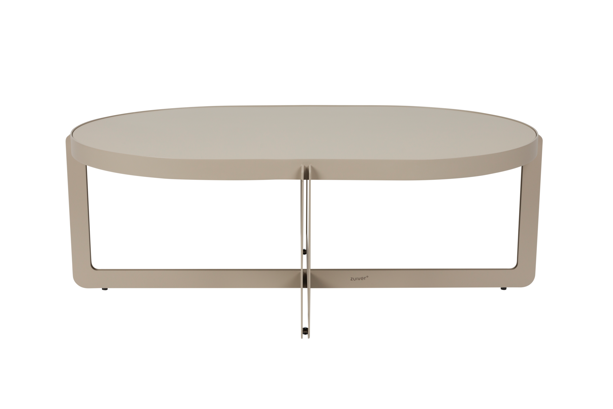 Centre Salontafel ovaal beige