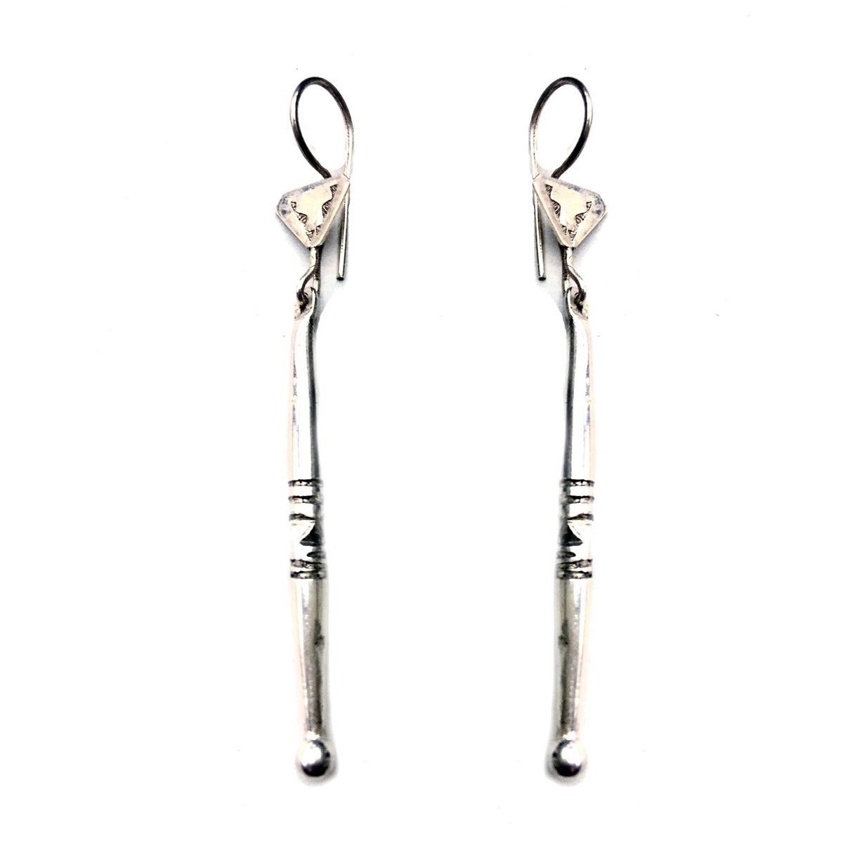 Longues boucles d'oreilles touareg