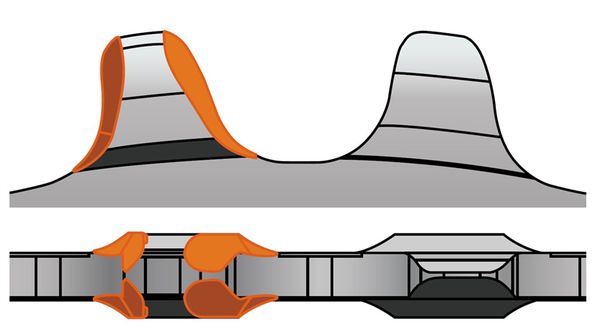 XT M8000 1x11 SM-CRM81 DCE Kettenblatt  schwarz  32 Zähne