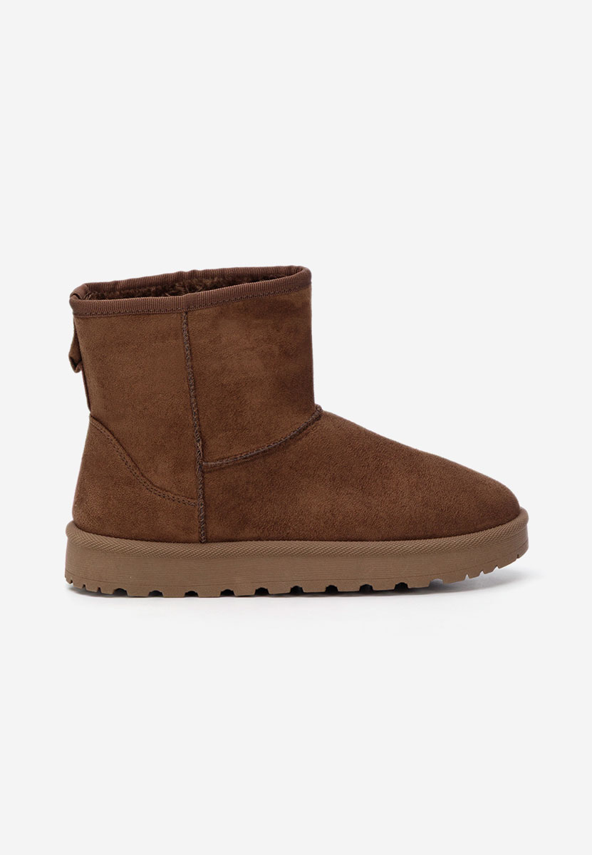 Bottines doublées femme brunes Patty