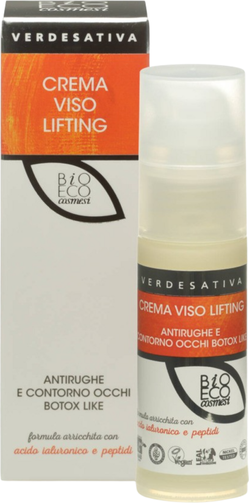 VERDESATIVA  Anti-Falten-Creme Gesicht & Augenkontur, 30 ml