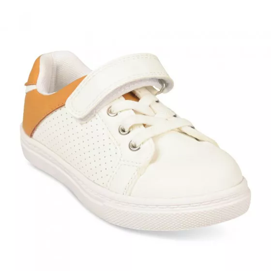 Baskets BLANC CHARLIE & FRIENDS