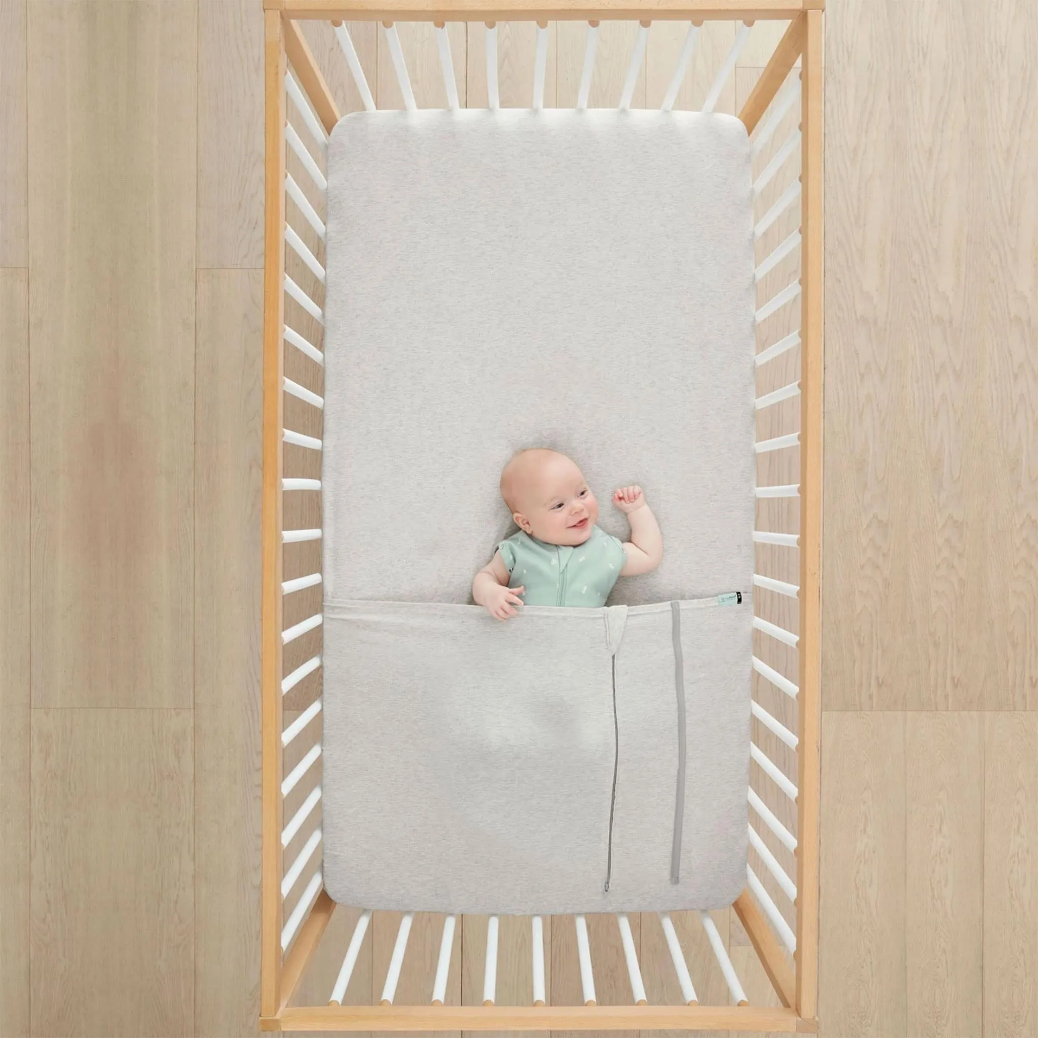 ErgoPouch Sac pour Couchette - Gris 0.2-1 TOG