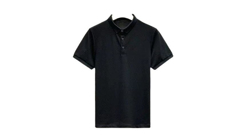 Wewewow - effen poloshirt met korte mouwen