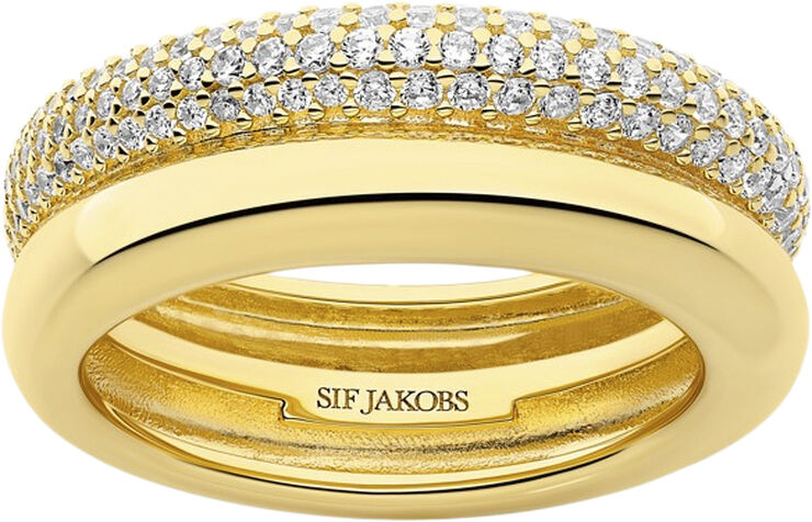 Sif Jakobs Jewellery CARRARA RING 18 kt. forgyldt