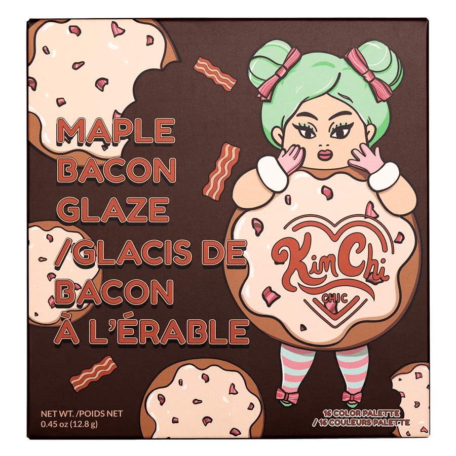 KimChi Chic Donut Collection Eyeshadow Palette Maple Bacon Glaze 12,8g