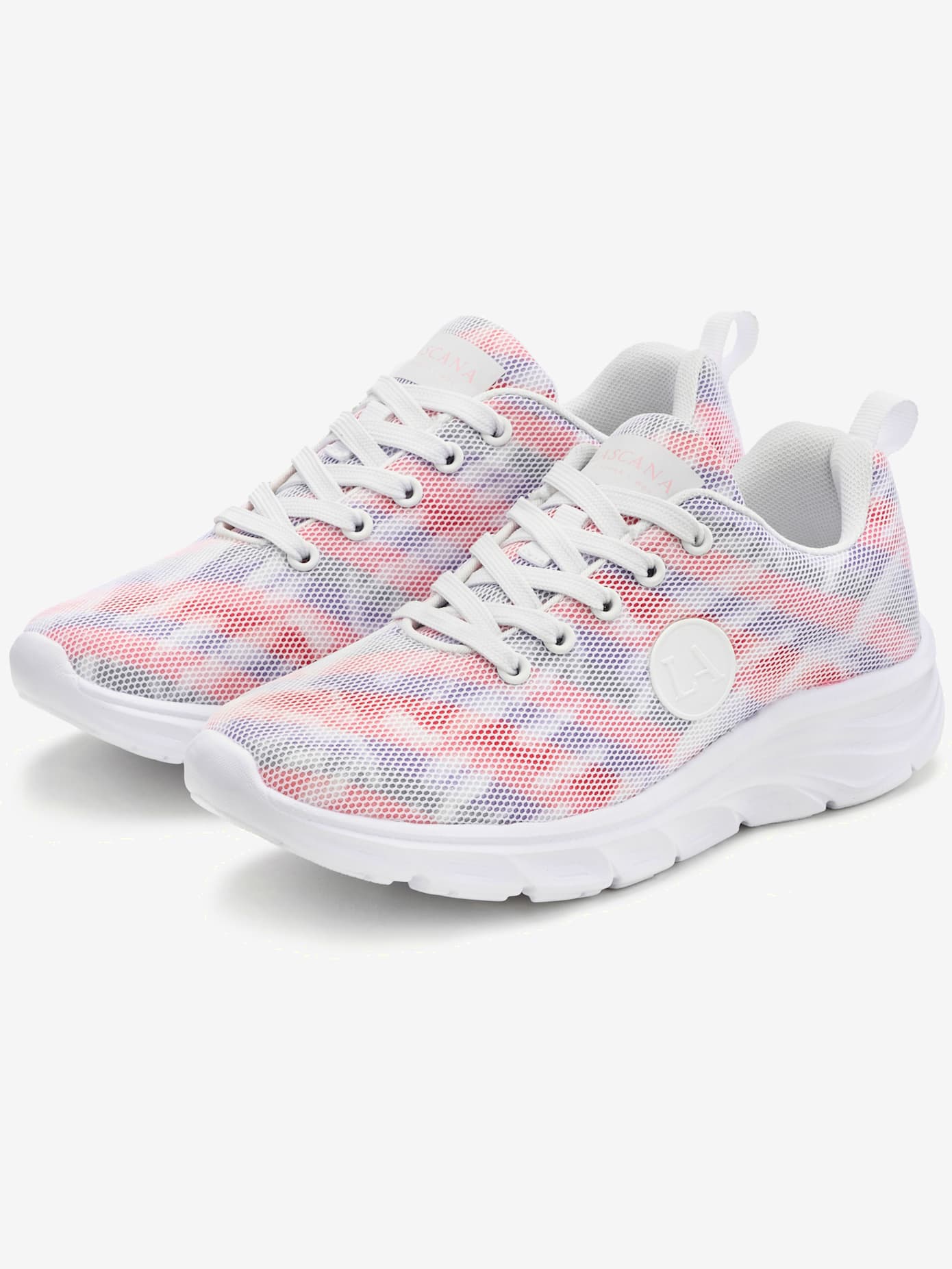 Baskets sneakers tendance imitation batik