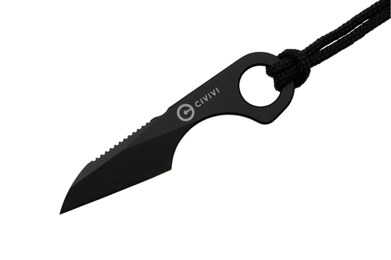 Civivi Gramis C23004-1 zwart, nekmes