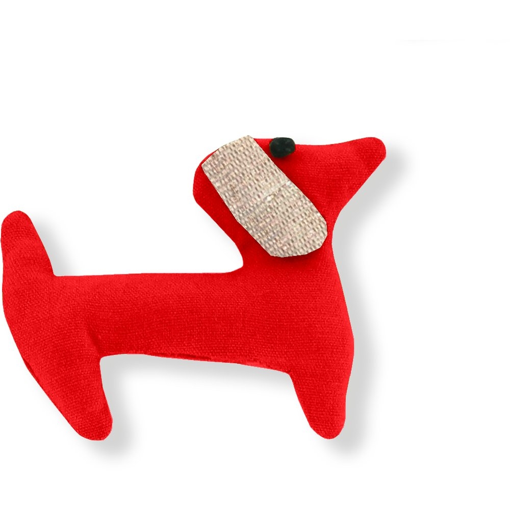 Barrette Basset Rouge Tangerine