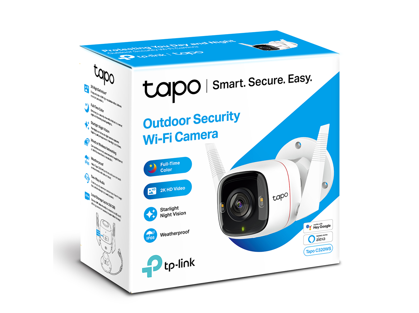 CAMERA IP TP-LINK TAPO-C320WS QHD WIFI 4MP
