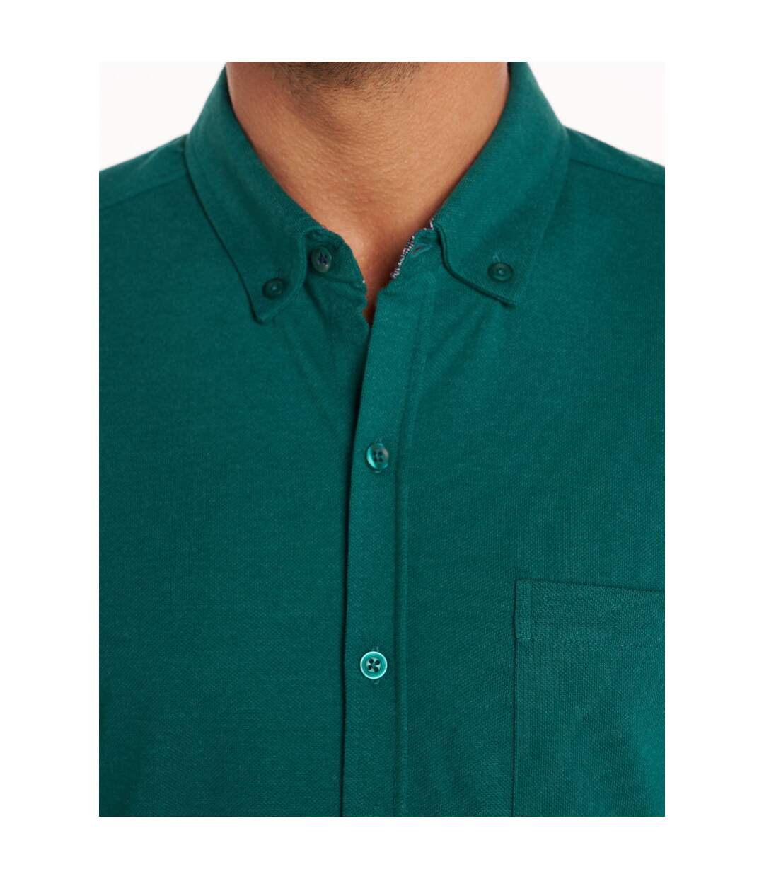 Chemise en maille piquée