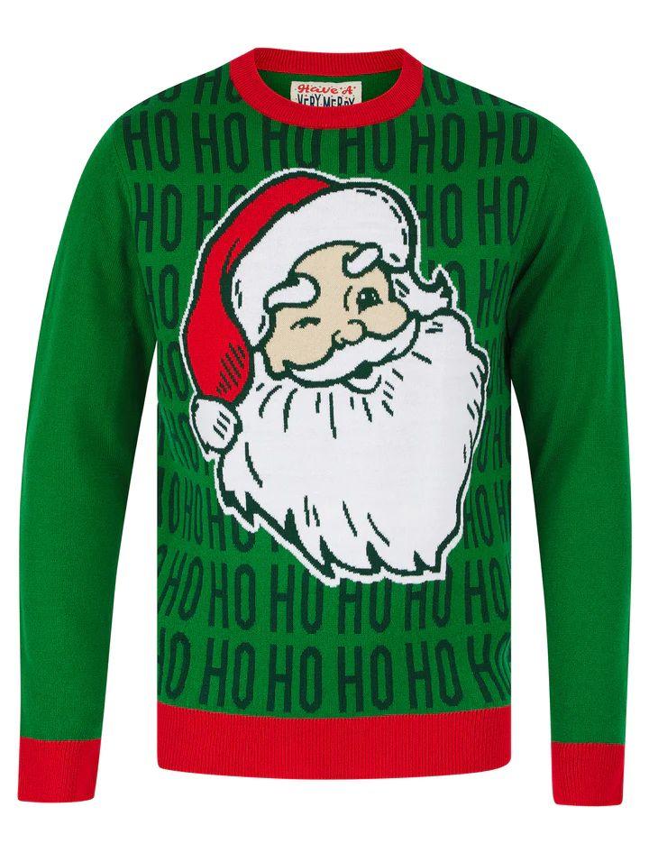PULL NOEL ADULTE HO HO HO SANTA