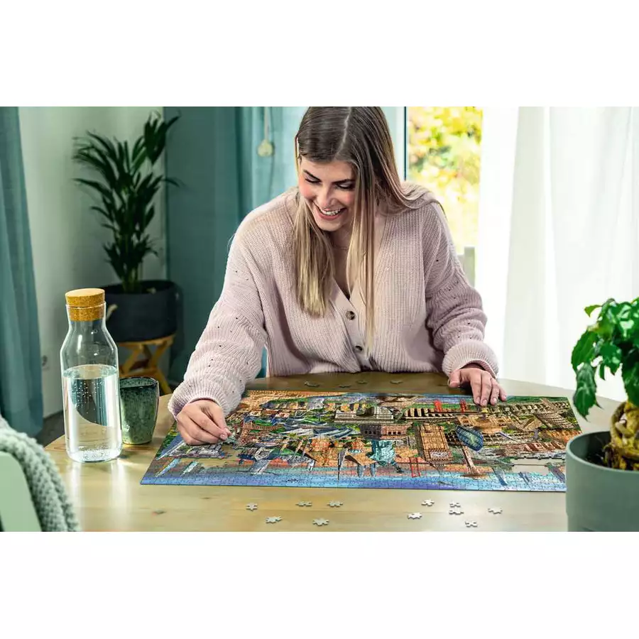Ravensburger Sehenswürdigkeiten weltweit bunt