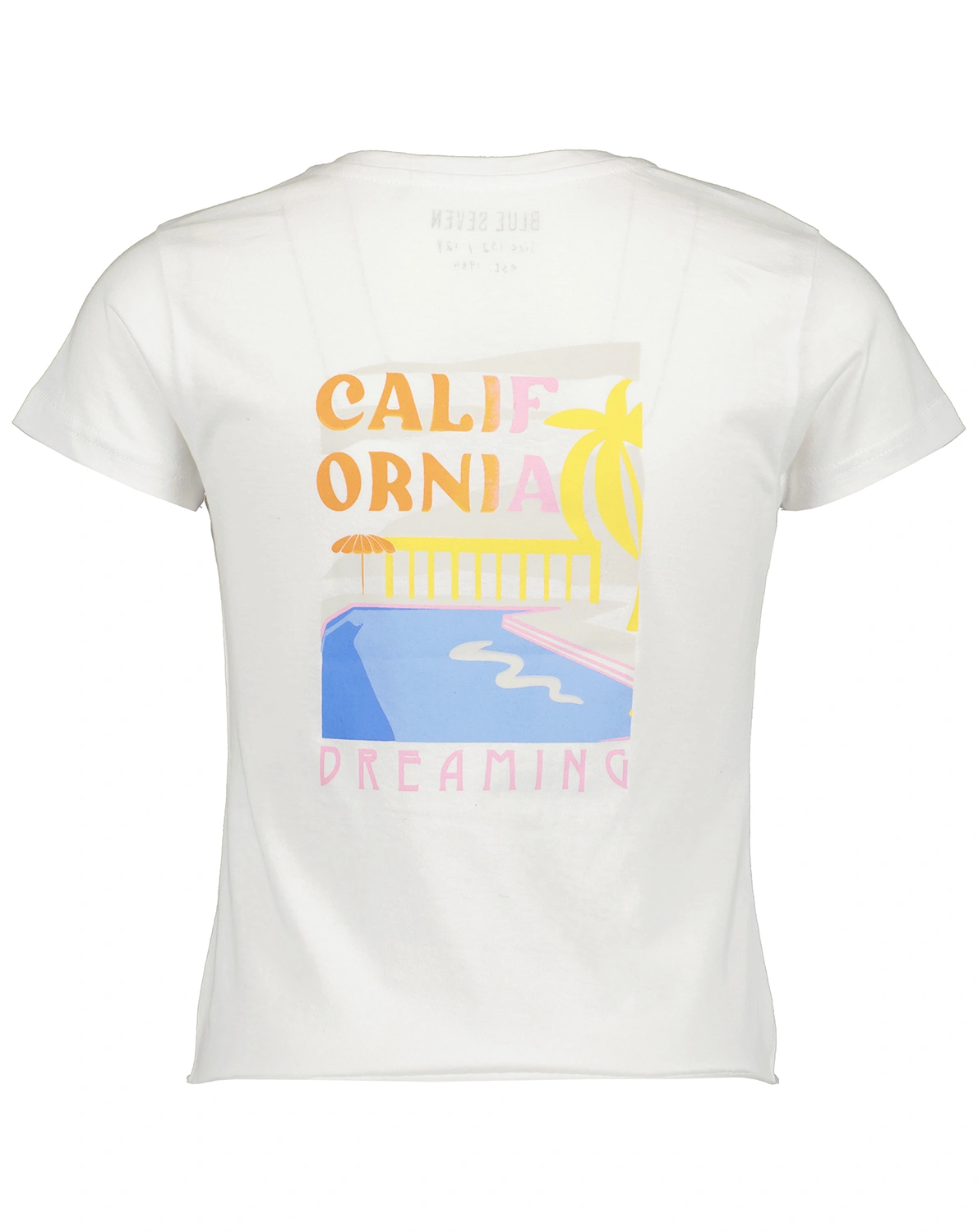 T-Shirt CALIFORNIA in weiß