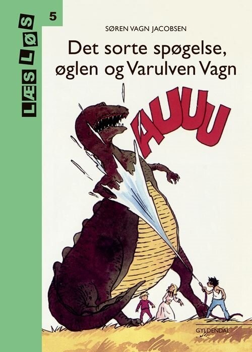 Bo-Bøger. Det Sorte Spøgelse, Øglen Og Varulven Vagn - Søren Vagn Jacobsen - Bog