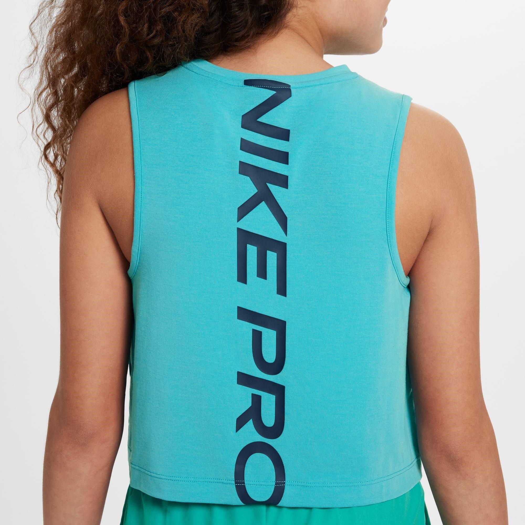 Nike Dri FIT Swoosh Big Kids(Girls) Tank Sports Bra