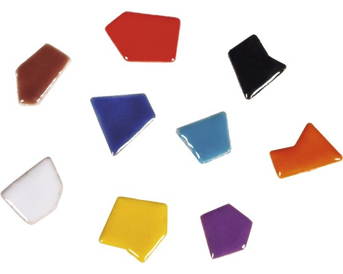 Leuke Ceramica Mozaïektegels Mix 380 stuks diverse kleuren