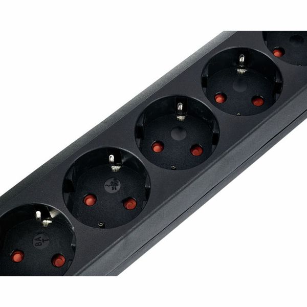 Brennenstuhl Eco-L 10 Way Split Sw 3m BK