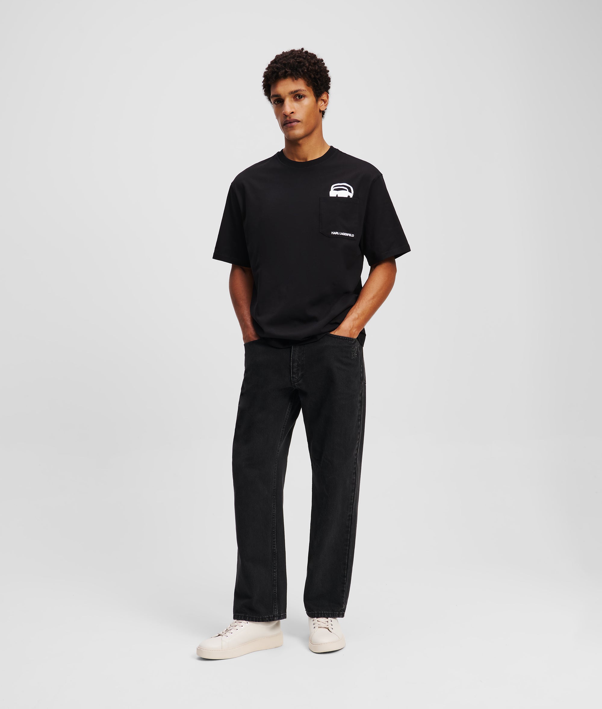 Ikon Peek-a-boo T-shirt met zakje