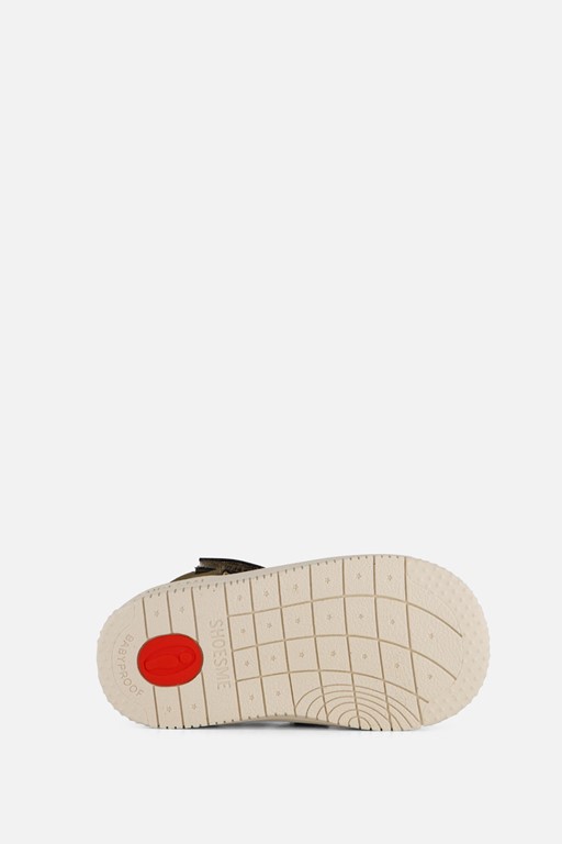 Shoesme Babyschoenen groen Leer