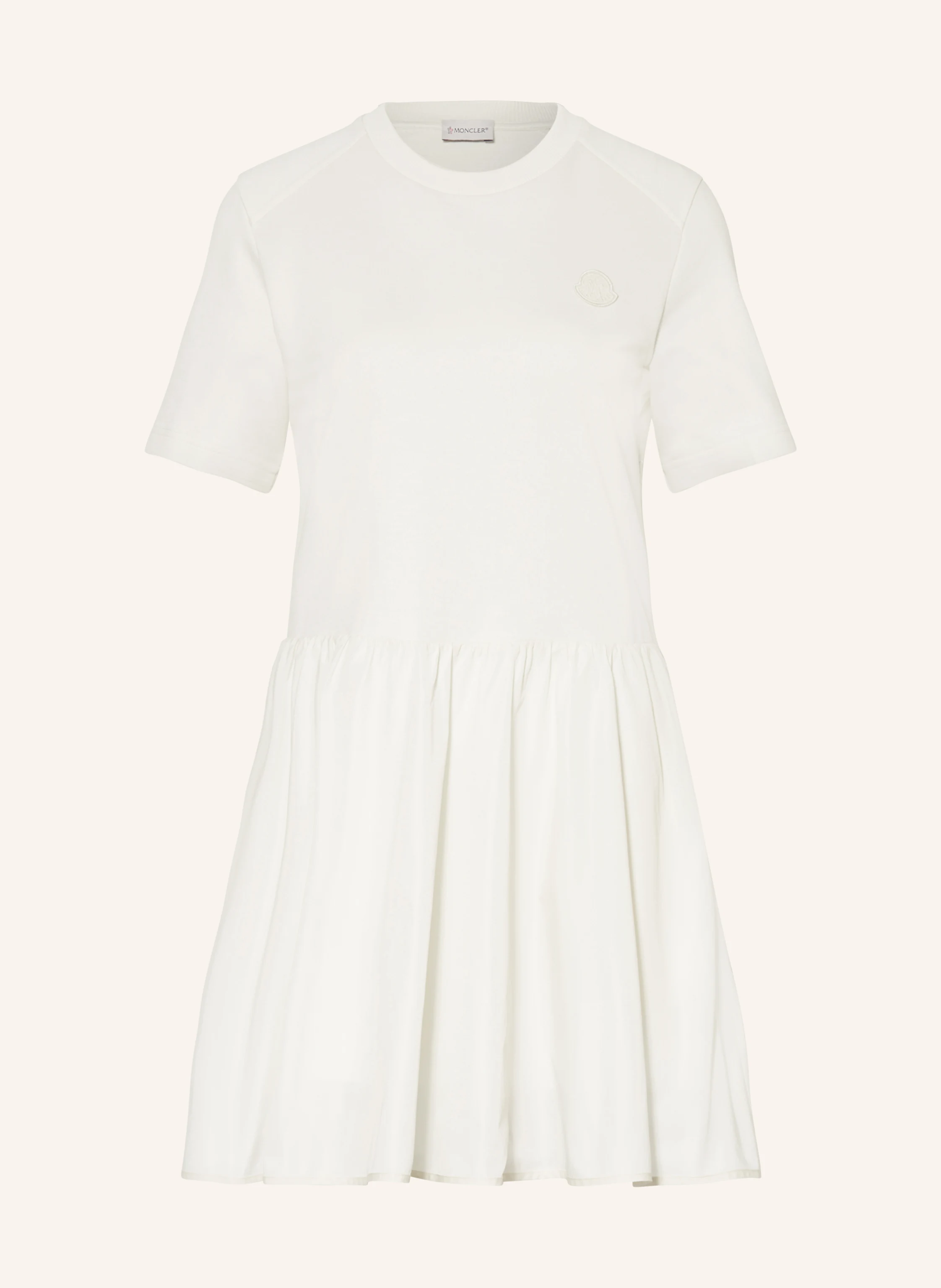 MONCLER Kleid im Materialmix