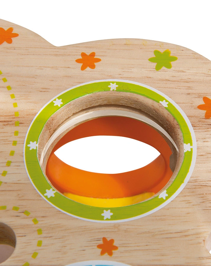 Spiel- und Lauflernwagen SMILEY 36-teilig aus Holz in bunt