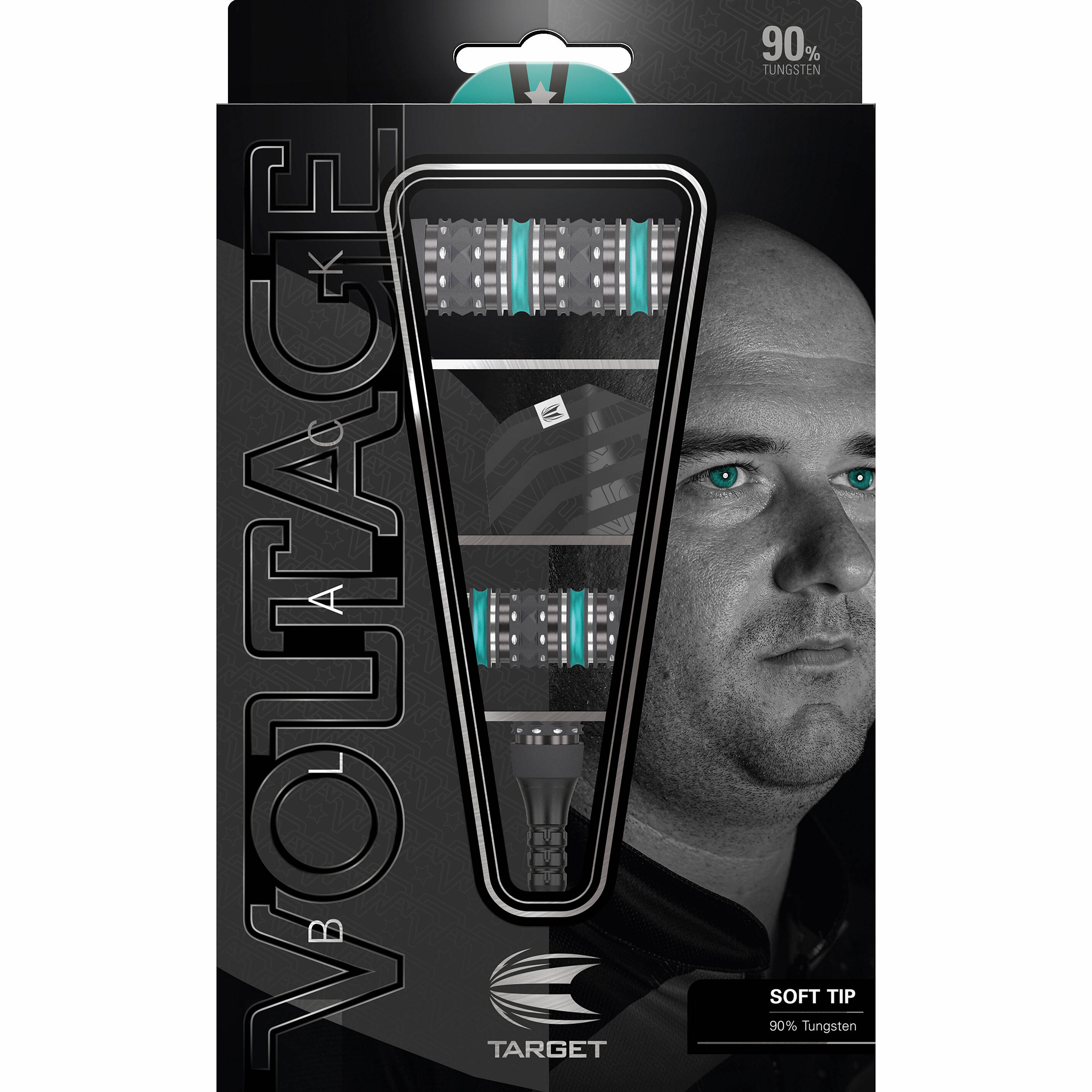 Target - Rob Cross Black - Softdart