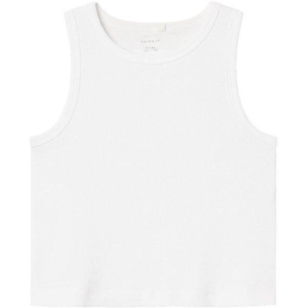 Køb Name it Bright White Nakal Crop Top Noos | Luksusbaby