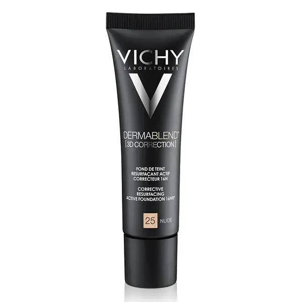 Base Corretiva e Rejuvenescedora Vichy Dermablend 3D nº 25 Nude 30ml