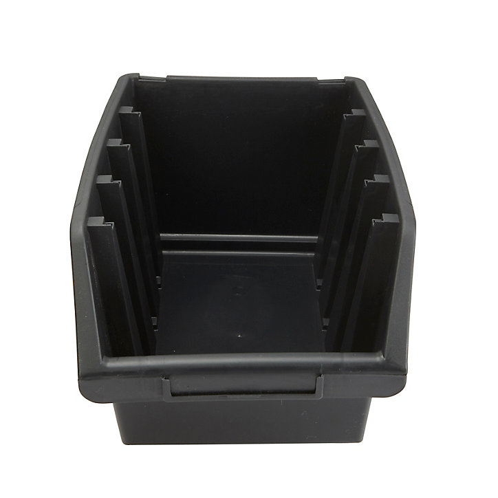 Bac à bec Ergobox ERG4CZA 7 litres coloris noir en polypropylène l.34 x P.20,4 x H.15,5 cm