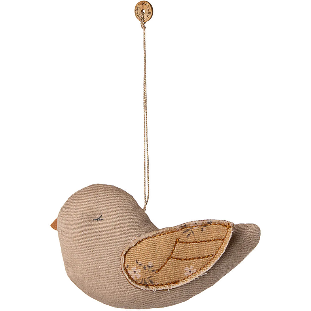 maileg ornament vogel - mable - latte