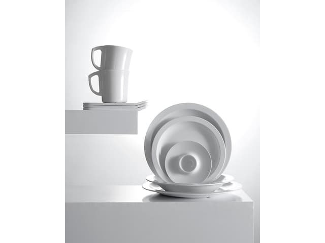Rosti Hamlet Desserttallerken Dia. 18 cm Hvid