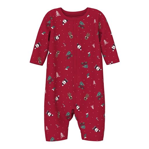 Name It Vismas Natdragt, Jester Red, 68 cm
