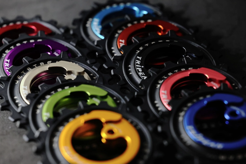 Tripeak Oversized pulleyhjul Jetstream pro keramiske lejer Shimano MTB SGS 13T/18T 11S/12S sort