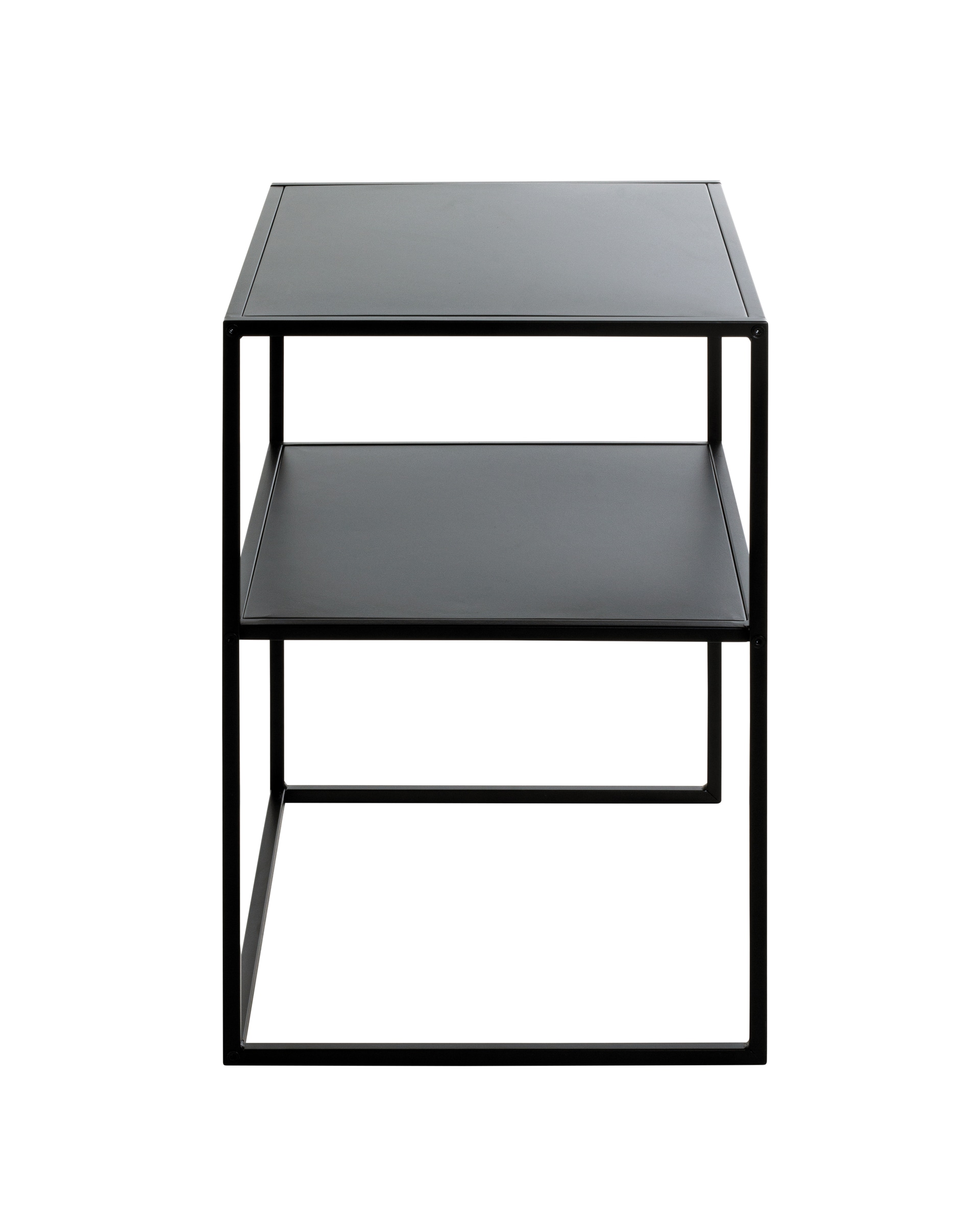 Beistelltisch 50 x 40 cm schwarz