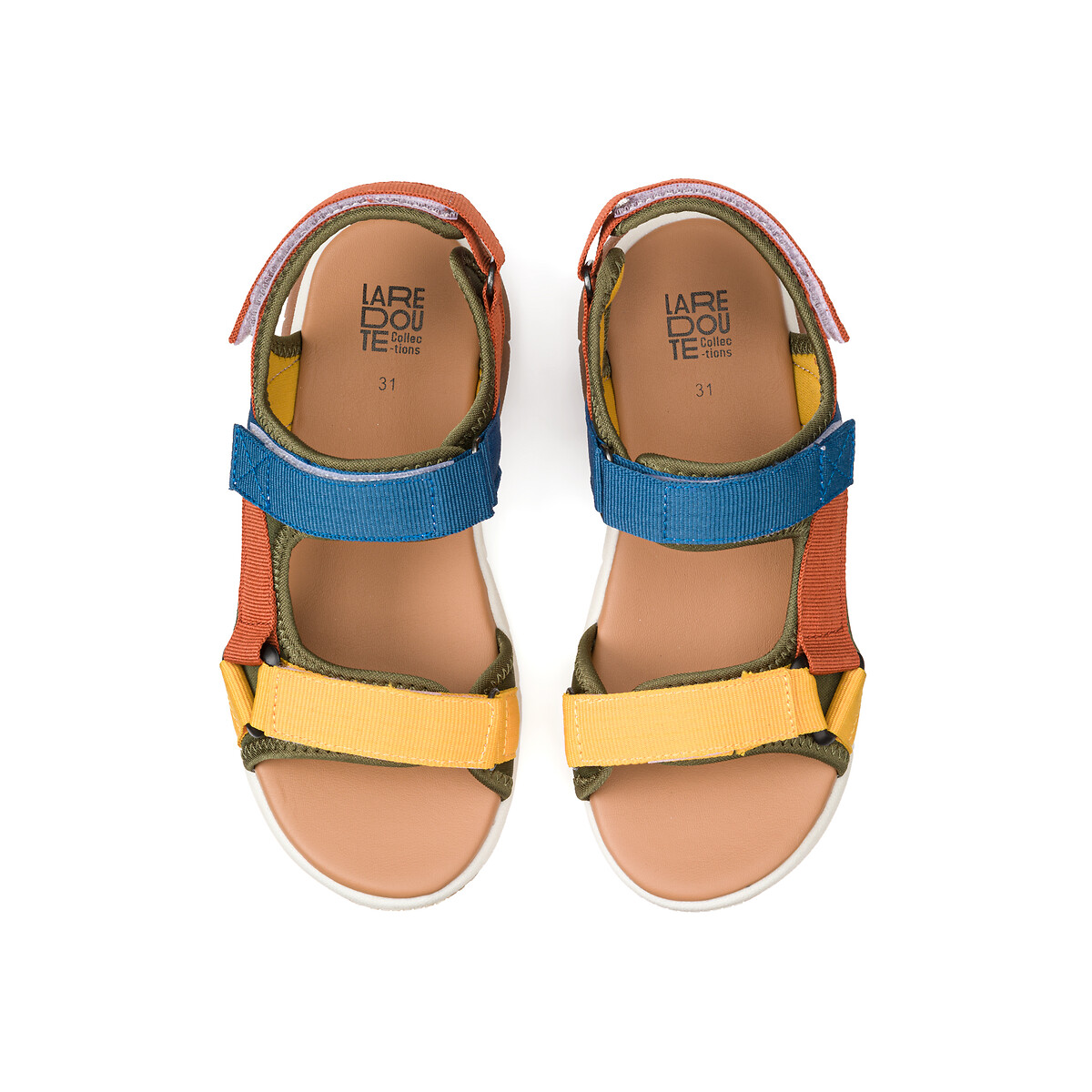 COLEÇÕES LA REDOUTE<br>Sandálias de velcro