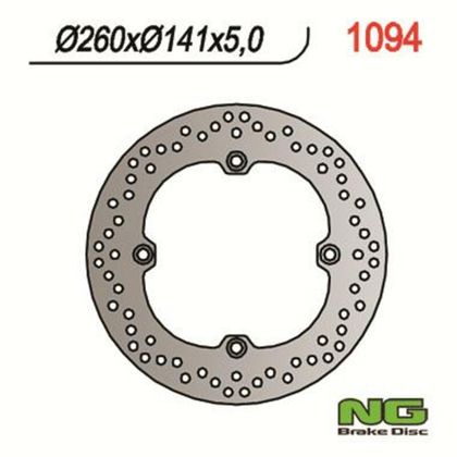 Disque de frein Rond NG fixe