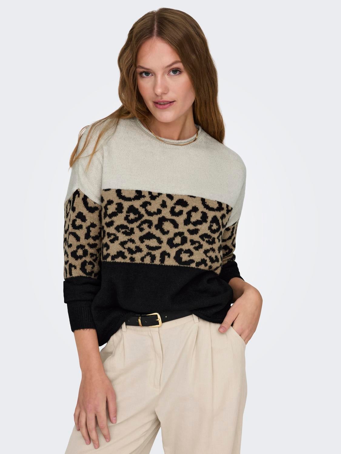 ONLJADE Strickpullover Moonbeam