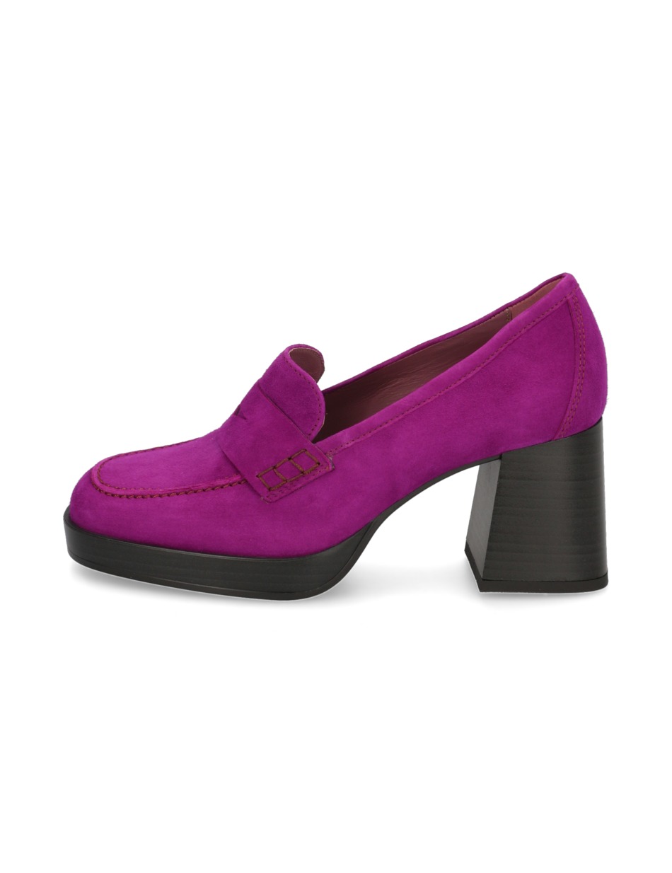 Veloursleder Pumps