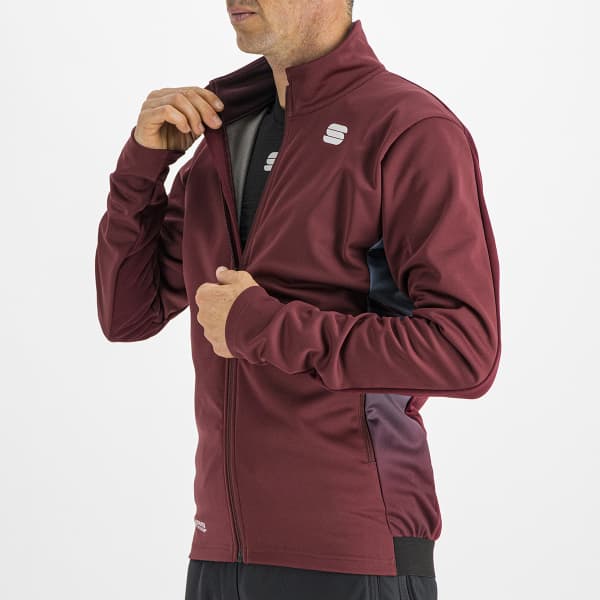Veste ski de fond SPORTFUL SQUADRA JKT RED WINE BLUE SEA