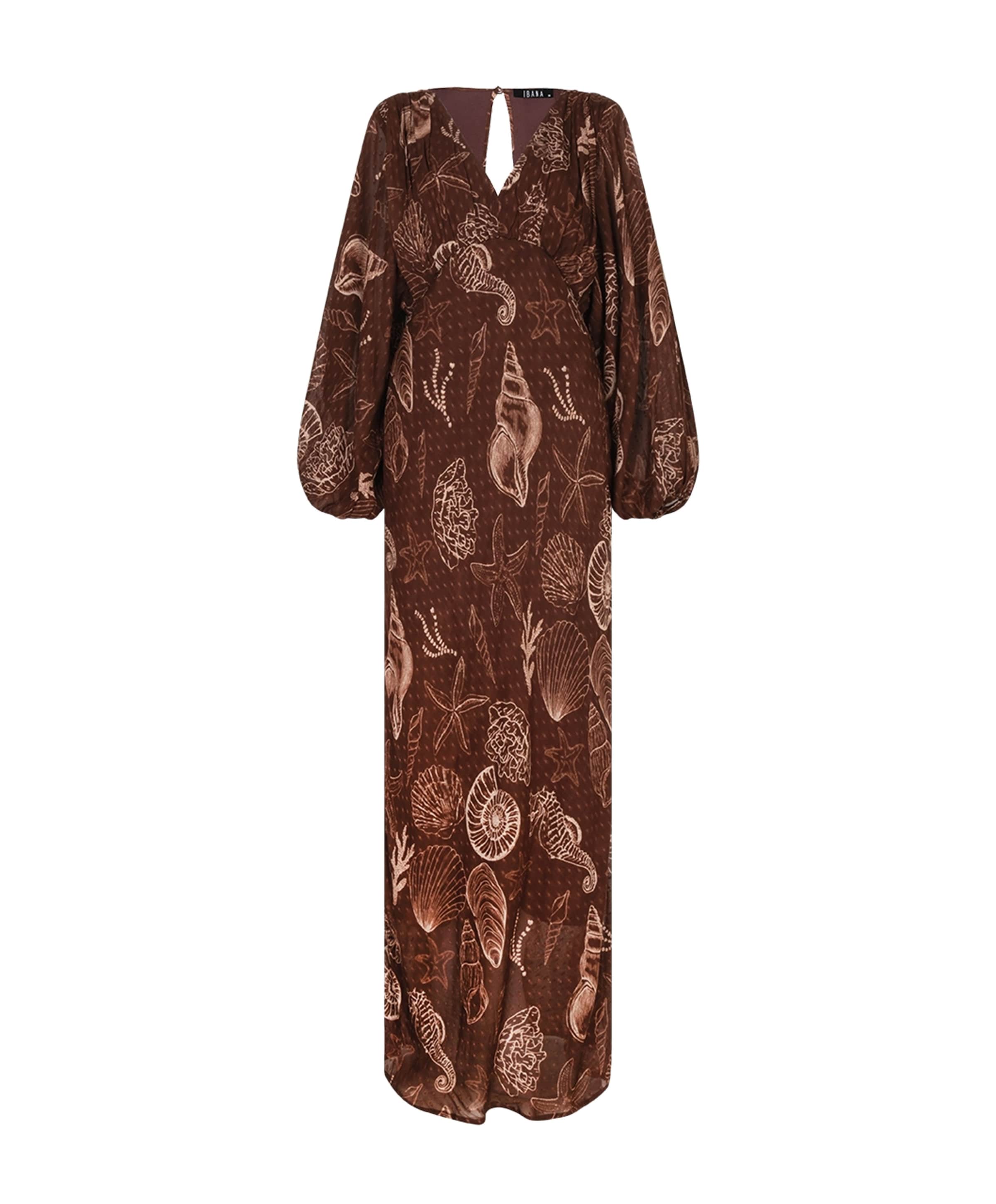 Ibana Dames jurk bruin