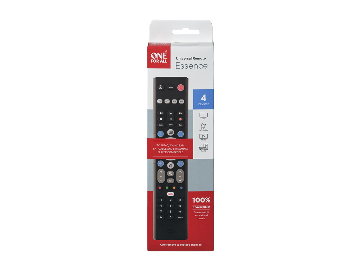 COMANDO PARA TV OFA URC1241 ESSENCE 4 PRETO