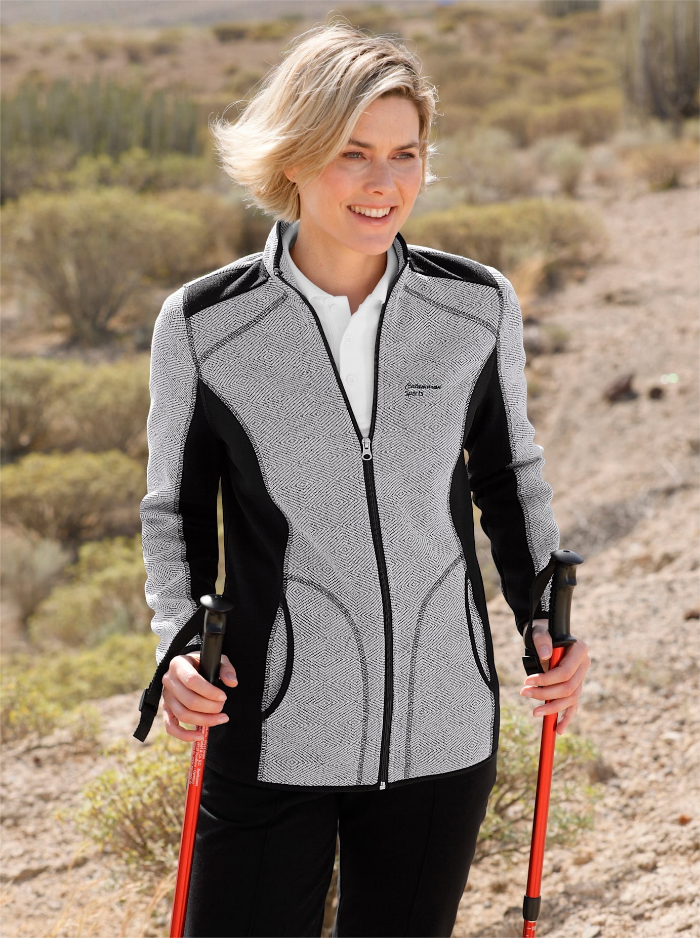 Catamaran Strickfleecejacke