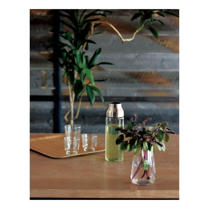Kinto Carafe en verre Capsule - 1 L | Blanc