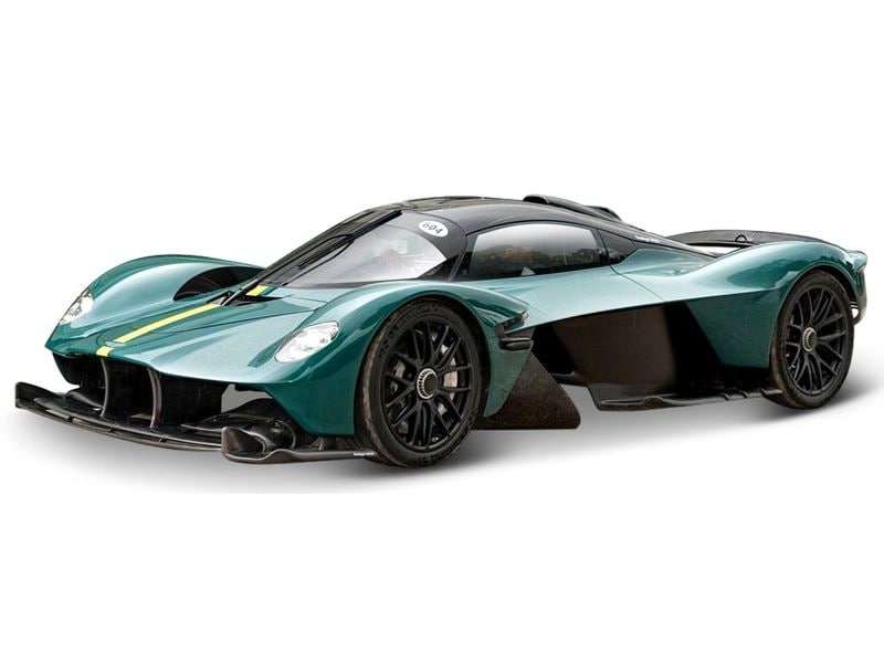 Maisto Sportwagen Aston Martin Valkyrie 2022 1:18 , Grün Sammlermodell im Massstab 1:18
